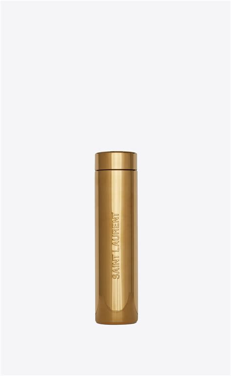 termo ysl|Saint Laurent travel mug in metal .